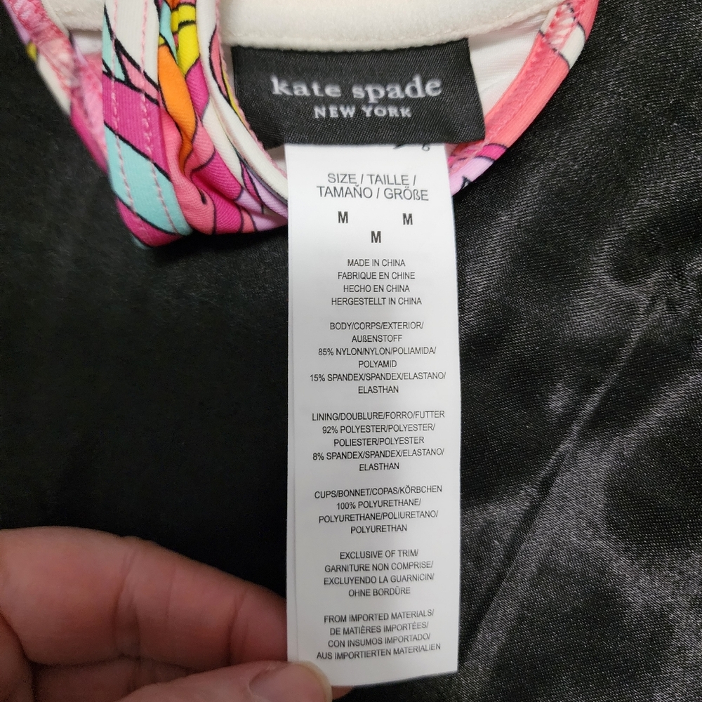 Kate Spade Colorful Floral 2 Piece Bikini - Picture 8 of 10